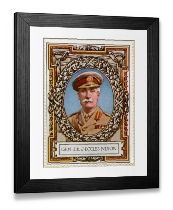 Framed Print : General Sir John Nixon / Stamp Framed Print : General Sir John Nixon / Stamp