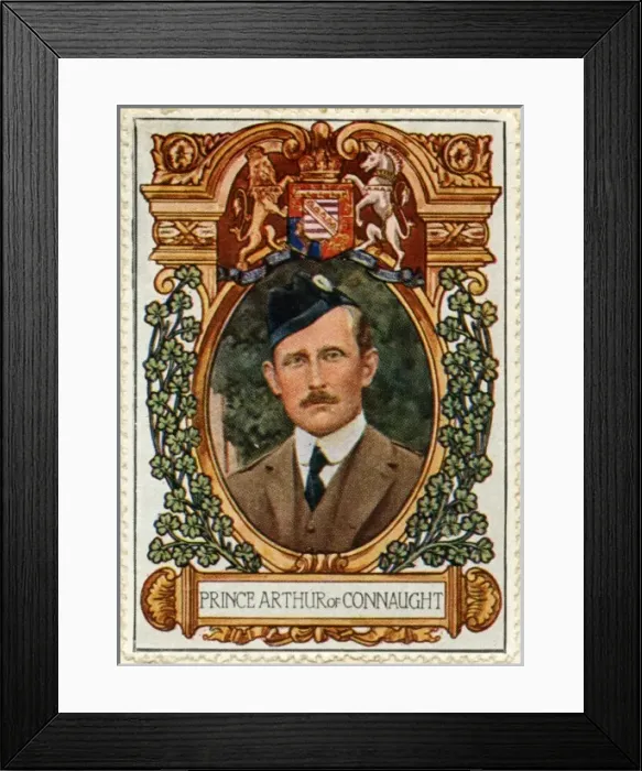 Framed Print : Prince Arthur of Connaught / Stamp Framed Print : Prince Arthur of Connaught / Stamp