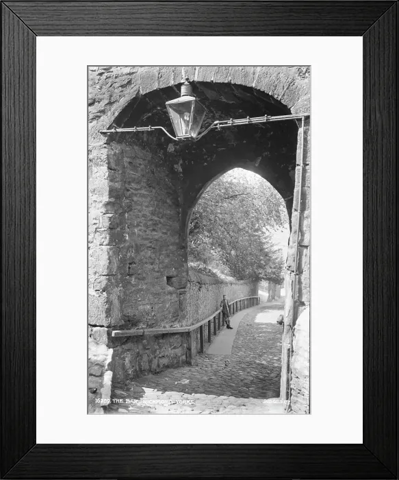 Framed Print : The Bar, Richmond, Yorks Framed Print : The Bar, Richmond, Yorks