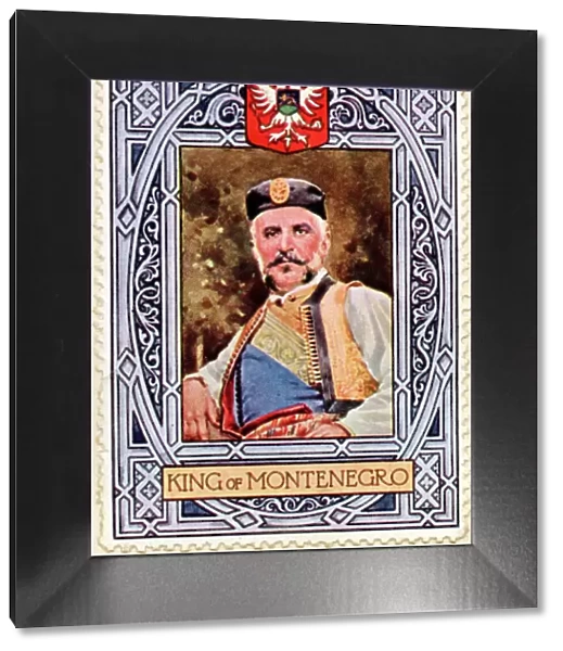King of Montenegro  /  Stamp