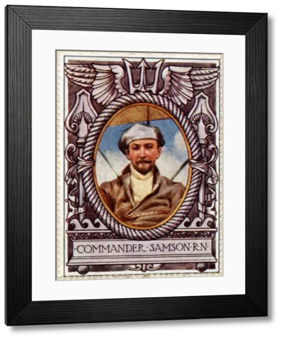 Framed Print : Commander Samson / Stamp Framed Print : Commander Samson / Stamp