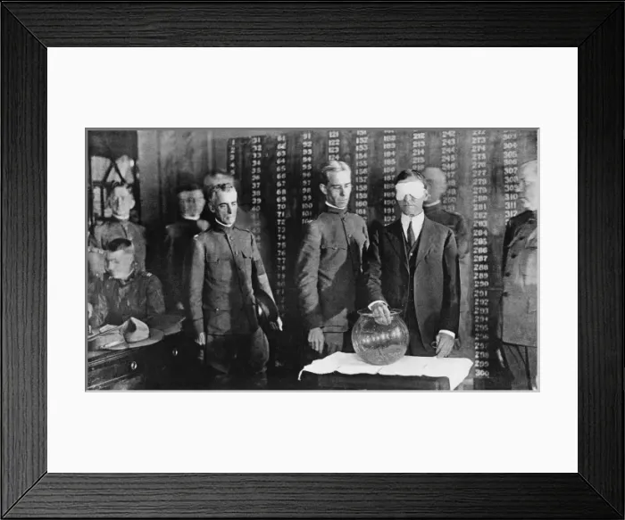 Framed Print : First US army recruits Framed Print : First US army recruits