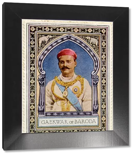Maharaja of Baroda  /  Stamp