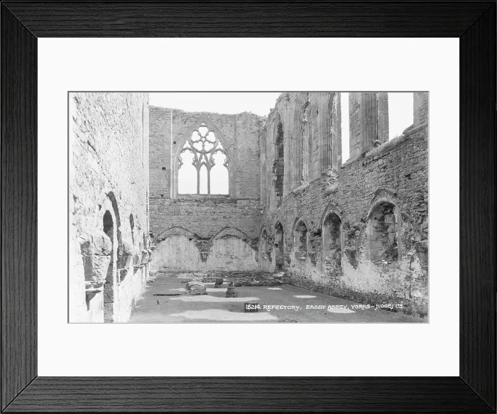 Framed Print : Refectory of Easby Abbey Framed Print : Refectory of Easby Abbey