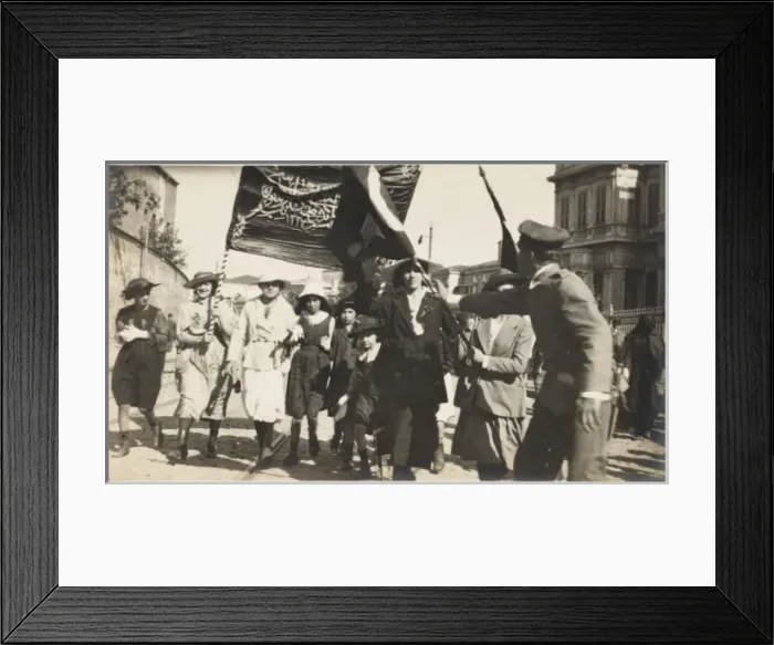 Framed Print : Womens Rights March in Algeria Framed Print : Womens Rights March in Algeria