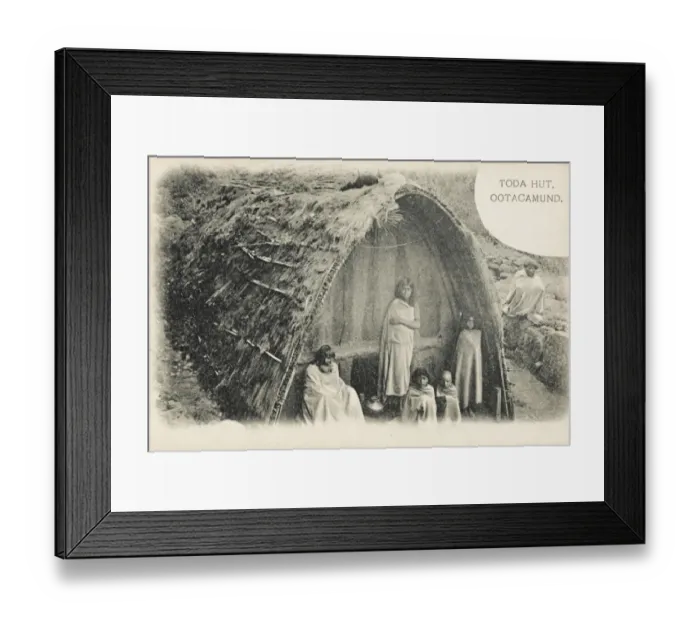 Framed Print : Toda People - Ooty, India Framed Print : Toda People - Ooty, India
