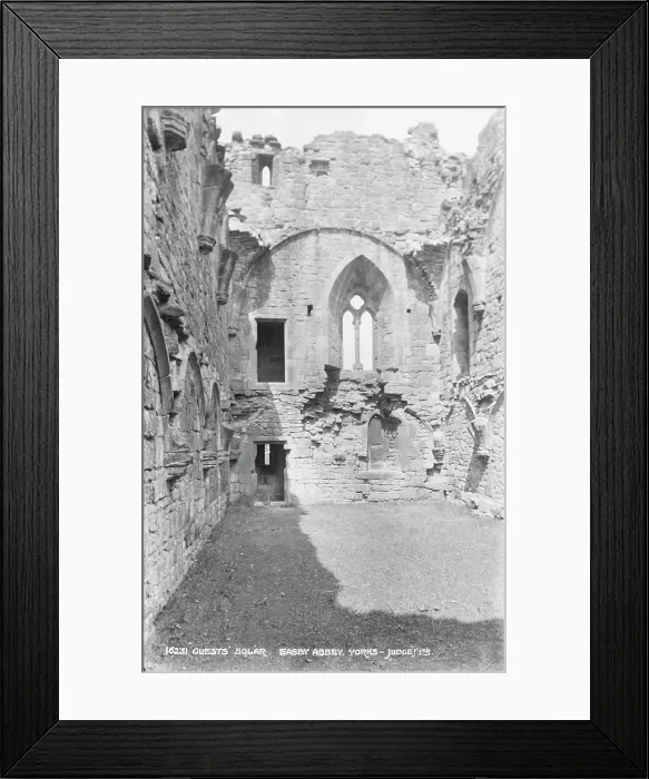 Framed Print : Guests Solar at Easby Abbey Framed Print : Guests Solar at Easby Abbey