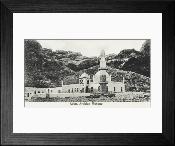 Framed Print : Aden, Yemen - Mosque Framed Print : Aden, Yemen - Mosque