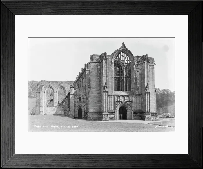 Framed Print : West Front of Bolton Abbey Framed Print : West Front of Bolton Abbey