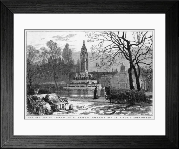 Framed Print : St Pancras Churchyard Framed Print : St Pancras Churchyard