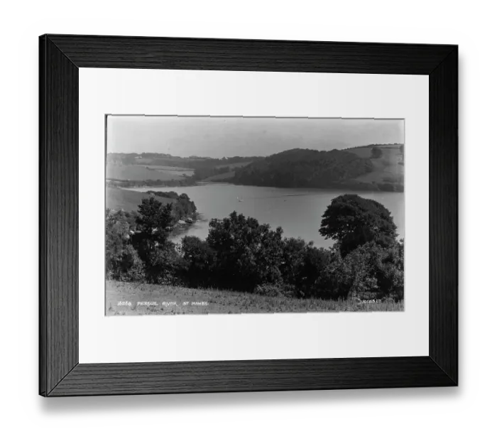 Framed Print : Percuil River, St Mawes Framed Print : Percuil River, St Mawes