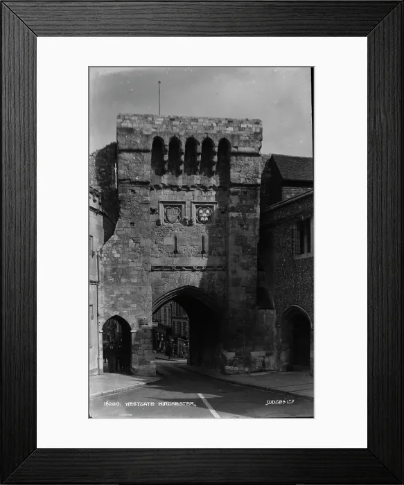 Framed Print : Westgate in Winchester Framed Print : Westgate in Winchester