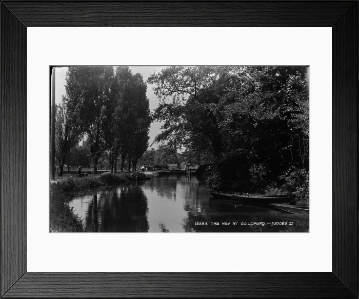 Framed Print : The Wey at Guildford Framed Print : The Wey at Guildford