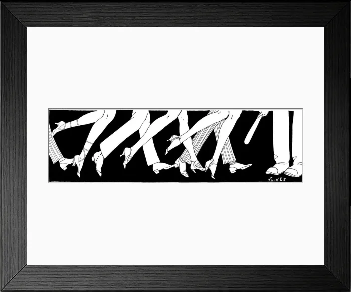 Framed Print : Lots of Legs 1921 3Of4 Framed Print : Lots of Legs 1921 3Of4