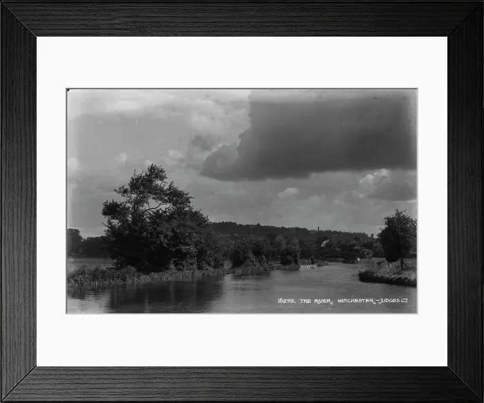 Framed Print : The River, Winchester Framed Print : The River, Winchester