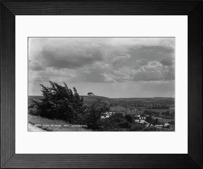 Framed Print : View from St. Giles Hill, Winchester Framed Print : View from St. Giles Hill, Winchester
