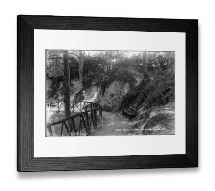 Framed Print : Racks Close, Guildford Framed Print : Racks Close, Guildford