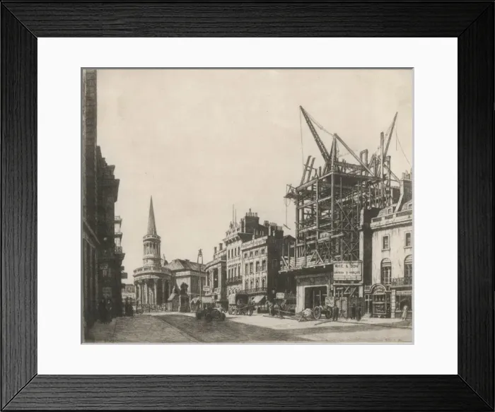 Framed Print : Regent Street Building Framed Print : Regent Street Building