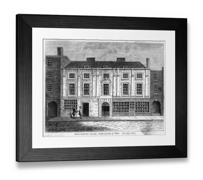 Framed Print : Shaftesbury House Framed Print : Shaftesbury House