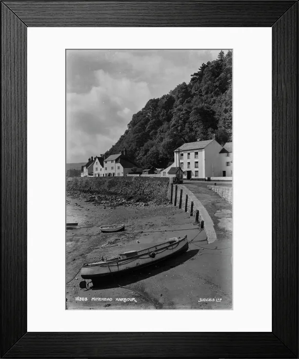 Framed Print : Minehead Harbour Framed Print : Minehead Harbour