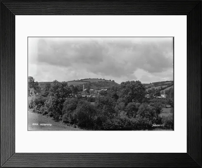 Framed Print : Scenic View of Winsford Framed Print : Scenic View of Winsford
