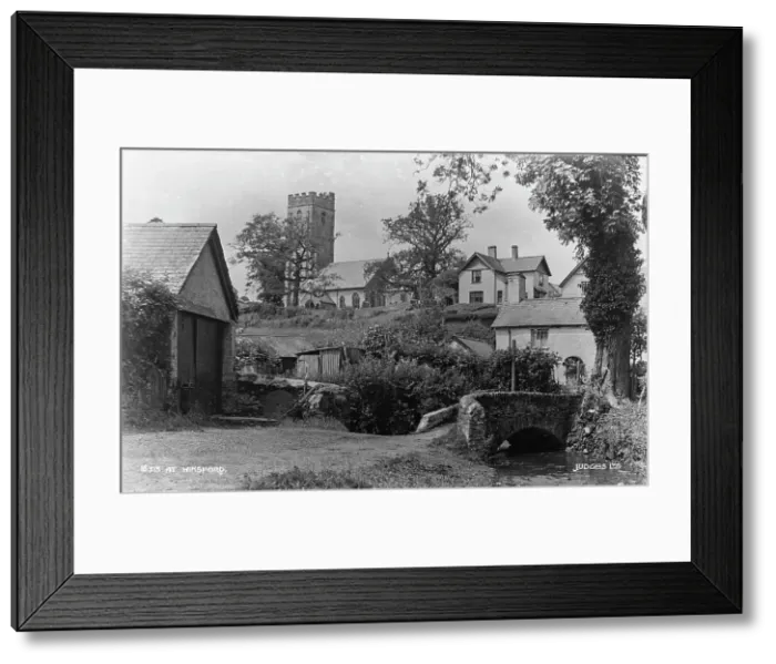 Framed Print : Scenic View of Winsford
