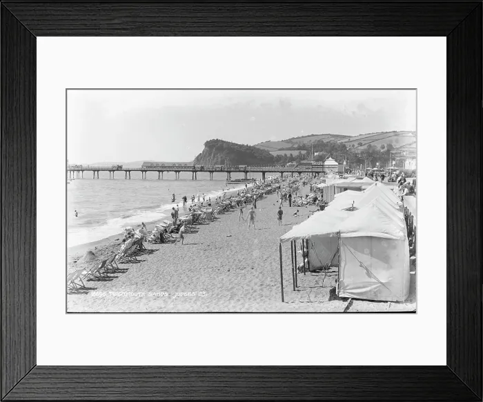 Framed Print : Teignmouth Sands Framed Print : Teignmouth Sands