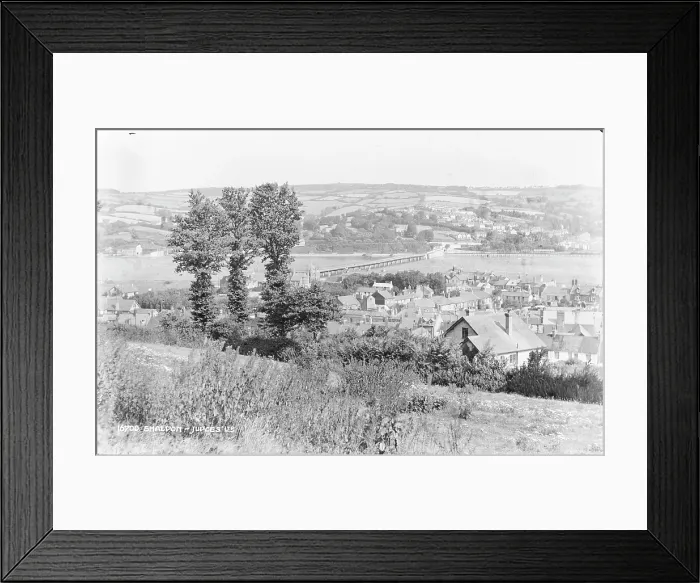 Framed Print : Scenic View of Shaldon Framed Print : Scenic View of Shaldon
