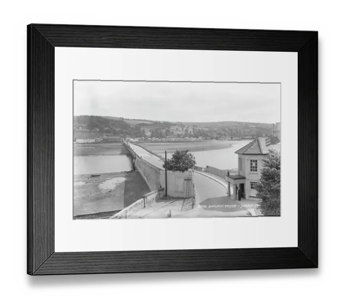 Framed Print : Shaldon Bridge View Framed Print : Shaldon Bridge View