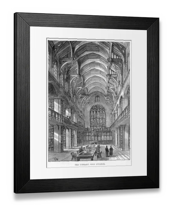 Framed Print : Sion College Library Framed Print : Sion College Library