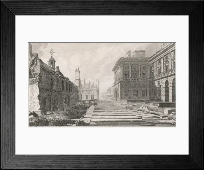 Framed Print : Somerset House C18 Framed Print : Somerset House C18