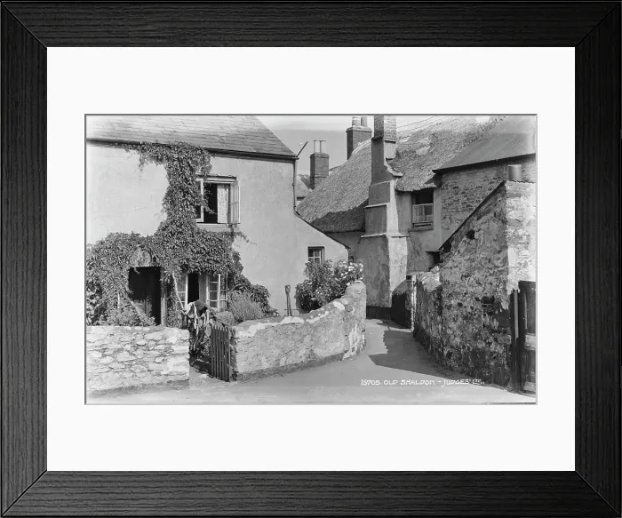 Framed Print : Old Shaldon - Judges Tip Framed Print : Old Shaldon - Judges Tip