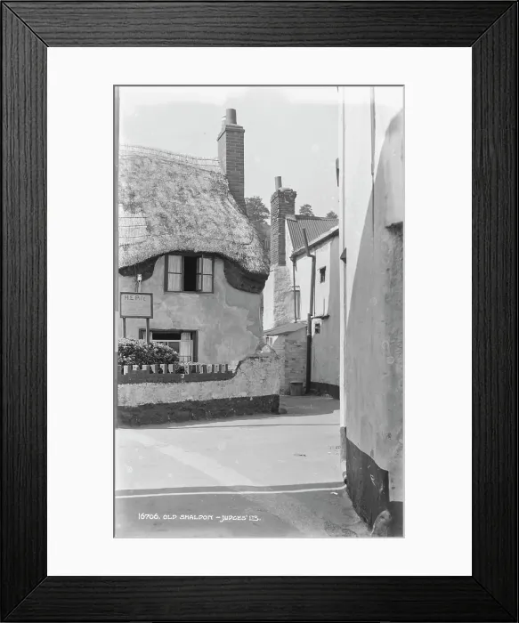 Framed Print : Old Shaldon Framed Print : Old Shaldon