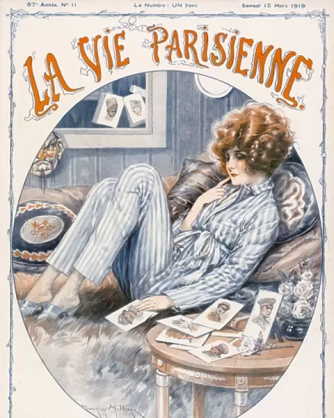 Woman in Pyjamas 1919