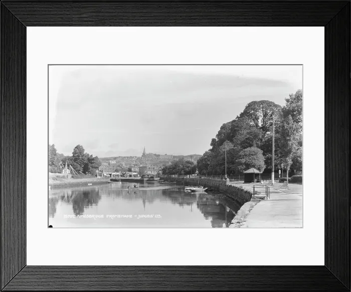 Framed Print : Kingsbridge Promenade Framed Print : Kingsbridge Promenade