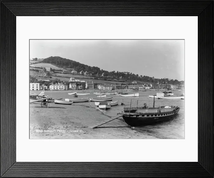 Framed Print : Shaldon Ferry Framed Print : Shaldon Ferry
