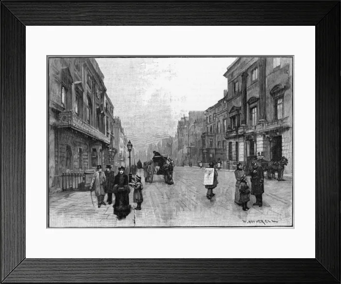 Framed Print : St Jamess Street Framed Print : St Jamess Street