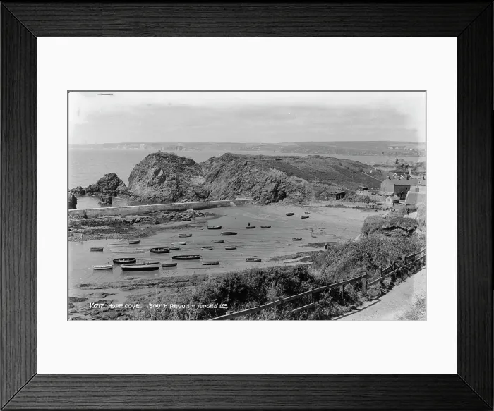 Framed Print : Hope Cove, South Devon Framed Print : Hope Cove, South Devon
