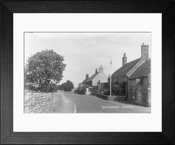 Framed Print : Pevensey Village Scene Framed Print : Pevensey Village Scene
