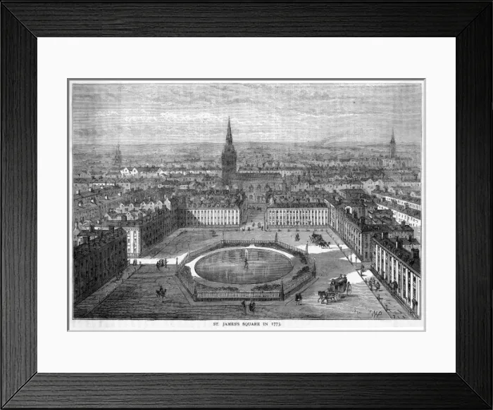 Framed Print : St Jamess Square Framed Print : St Jamess Square