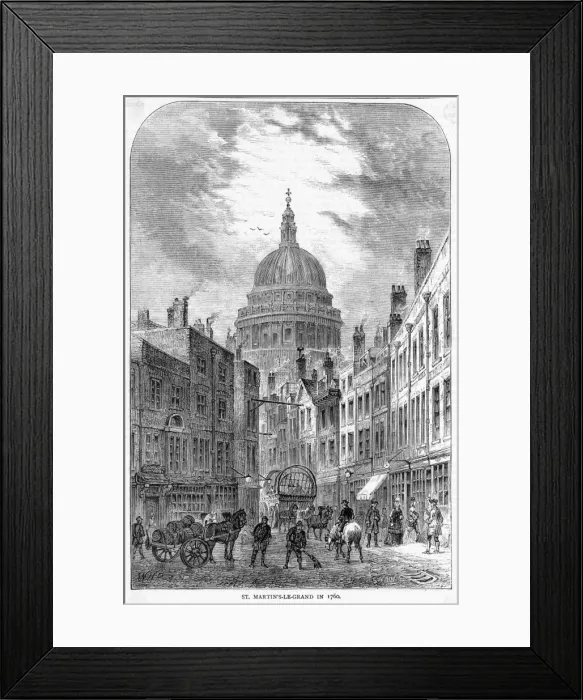 Framed Print : St Martins Le Grand Framed Print : St Martins Le Grand