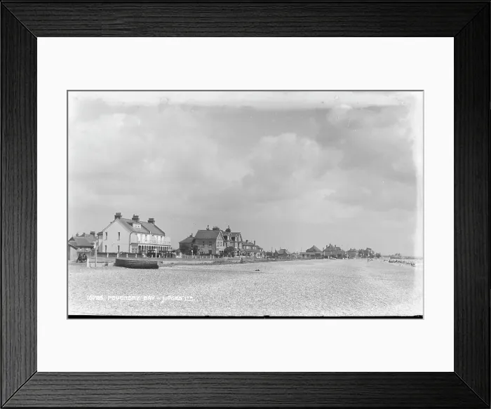 Framed Print : Pevensey Bay Seaside View Framed Print : Pevensey Bay Seaside View