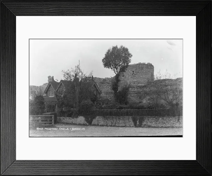 Framed Print : Pevensey Castle Framed Print : Pevensey Castle