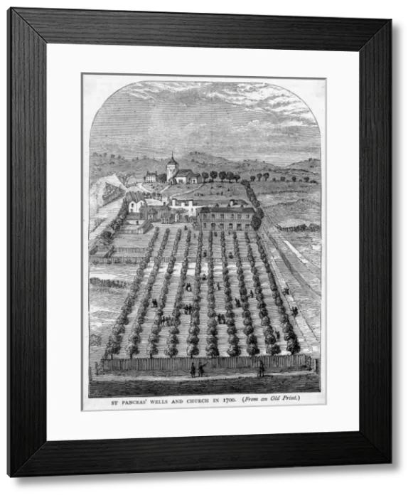 Framed Print : St Pancras Wells Framed Print : St Pancras Wells