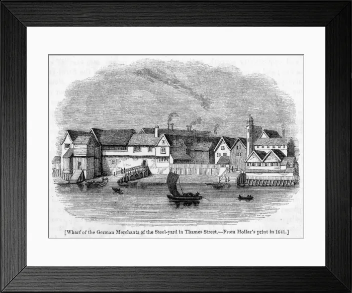 Framed Print : Thames St Wharf Framed Print : Thames St Wharf