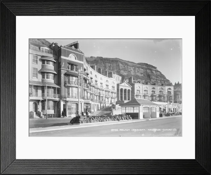 Framed Print : Pelham Crescent, Hastings Framed Print : Pelham Crescent, Hastings