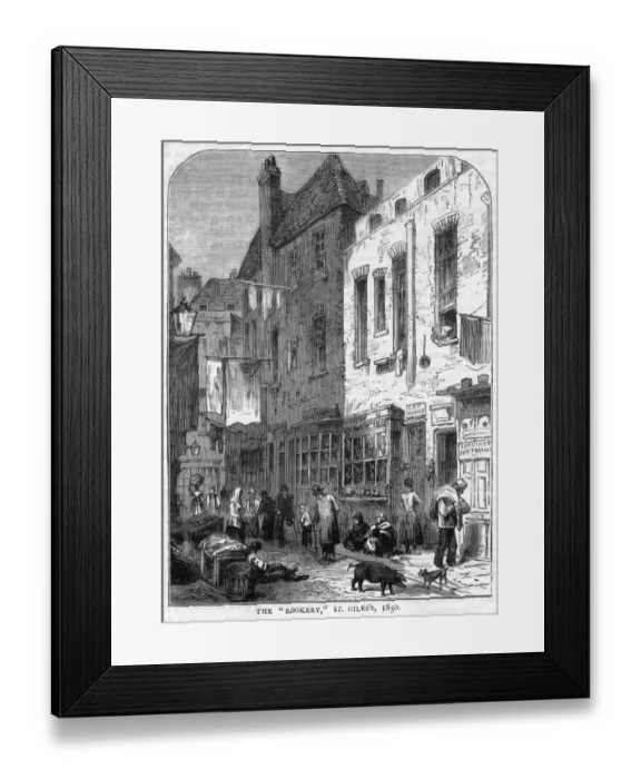 Framed Print : St Giles Rookery Framed Print : St Giles Rookery