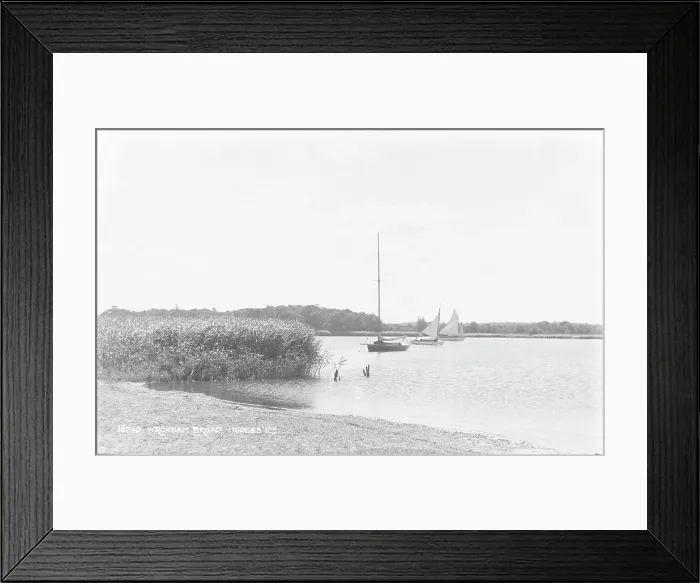 Framed Print : Wroxham Broad Framed Print : Wroxham Broad