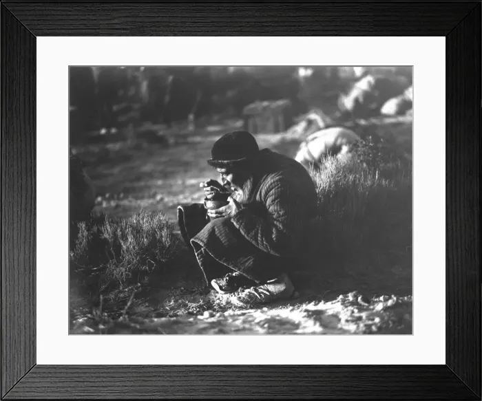 Framed Print : Old man in Kashgar, western China Framed Print : Old man in Kashgar, western China