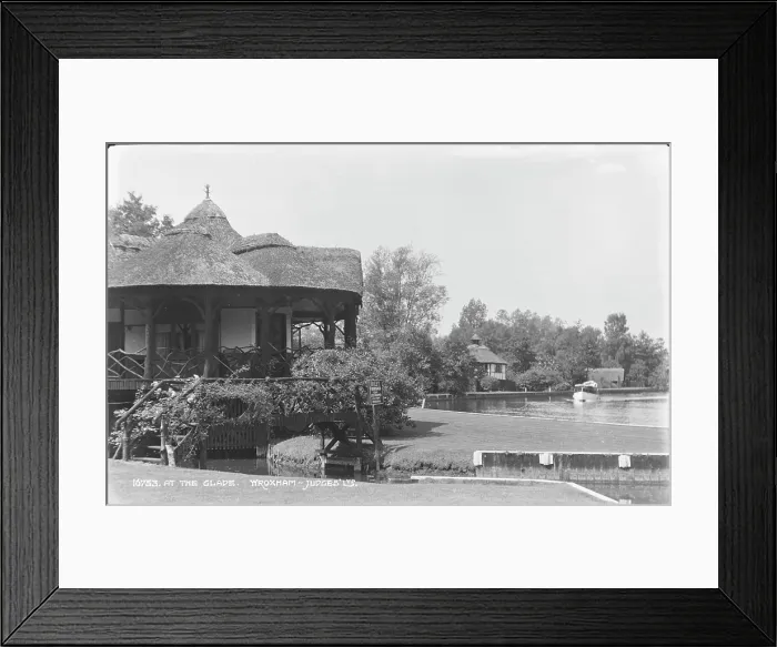 Framed Print : At The Glade, Wroxham Framed Print : At The Glade, Wroxham